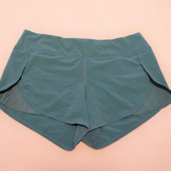 lululemon athletica Pants - Lululemon speed up shorts 2.5” teal sz 10